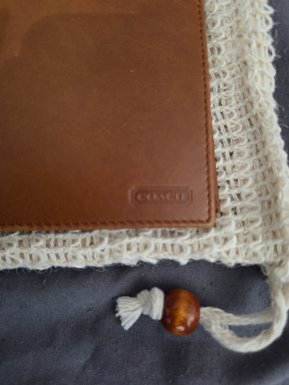 Coach Smooth Leather Bifold Wallet in Saddle Brown - Picture 2 of 10